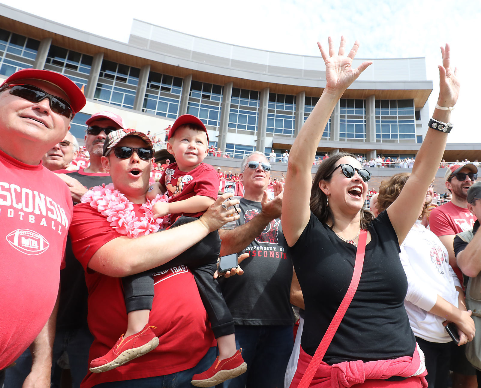 Fired up fans